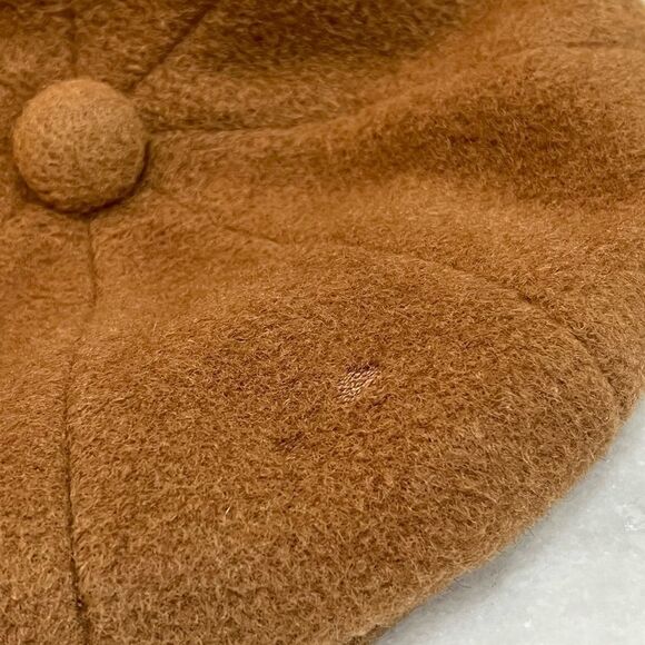 Vintage Seifter Associates Cabbie Hat Newsboy Cap brown Alpaca Wool XL - Picture 3 of 8